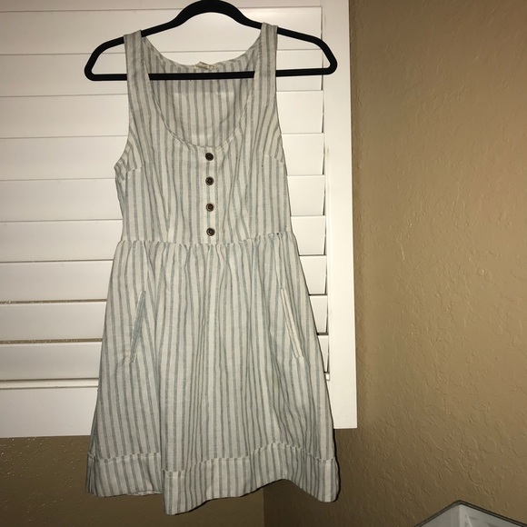 Striped summer/ spring dress sz 6 - Picture 1 of 4